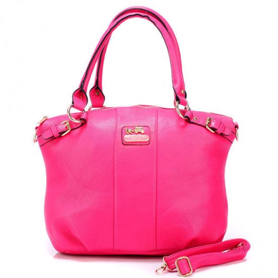 Coach Kelsey Smooth Medium Pink Satchels BDR | Coach Outlet Canada - Click Image to Close
